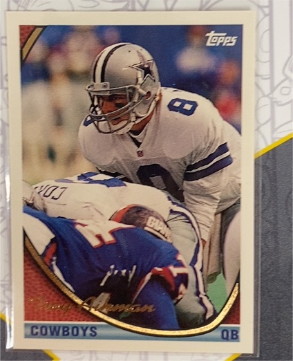 1994 Topps #400 Troy Aikman — front