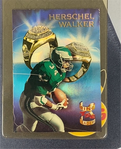1994 Topps Stadium Club Ring Leaders #12 Herschel Walker — front