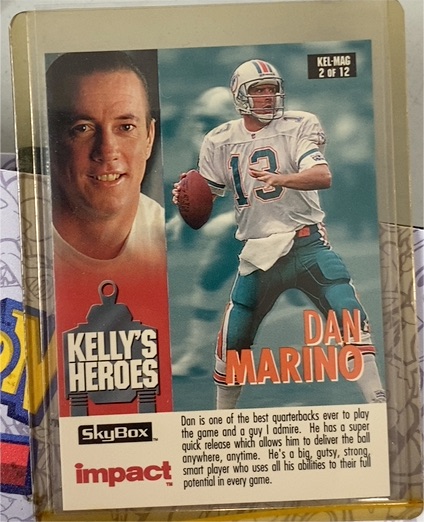 1993 SkyBox Impact Kelly's Heroes #KEL-MAG 2 Dan Marino — front