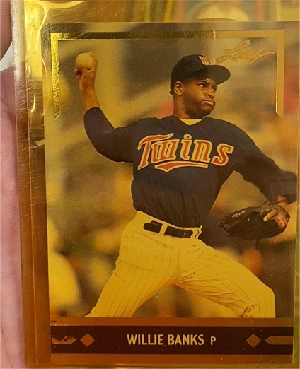 1991 Leaf Gold Rookies #BC5 Willie Banks — front