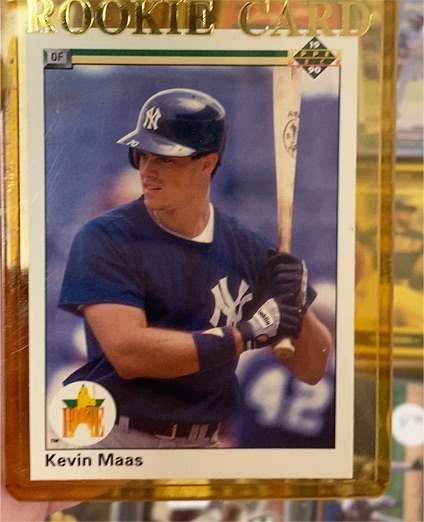1990 Upper Deck #70 Kevin Maas Rookie Card — front