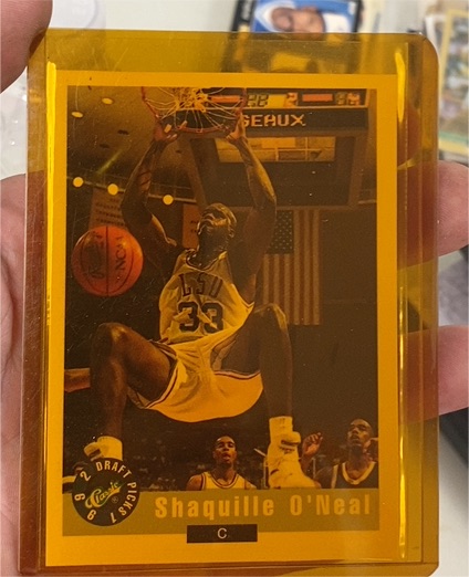 1992 Classic Draft Picks #1 Shaquille O'Neal — front