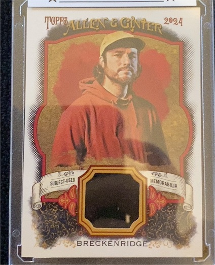 2024 Topps Allen & Ginter #AGR-EB Eddie Breckenridge — front