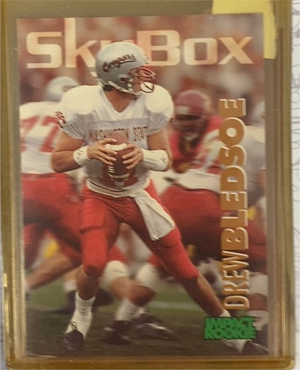 1993 SkyBox Impact #361 Drew Bledsoe — front