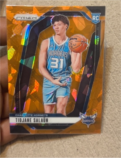 2024-25 Panini Prizm #262 Tidjane Salaun — front