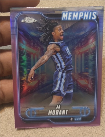 2024-25 Topps Chrome #188 Ja Morant — front