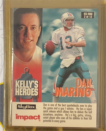 1993 SkyBox Impact Kelly's Heroes/Magic's Kingdom #KEL-MAG 2 Dan Marino — front