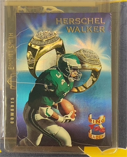 1994 Topps Stadium Club Ring Leaders #1 Herschel Walker — front