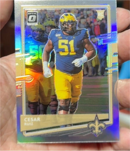 2020 Donruss Optic #131 Cesar Ruiz — front