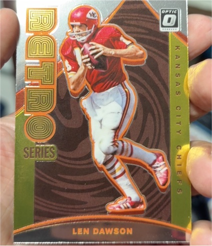 2020 Donruss Optic Retro Series #RS-LD Len Dawson — front