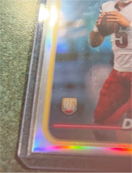2024 Topps Chrome Bo Nix Refractor RC — front