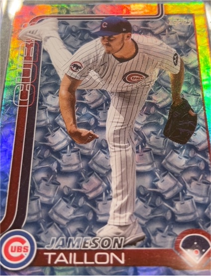 2025 Topps Chrome #33 Jameson Taillon — front