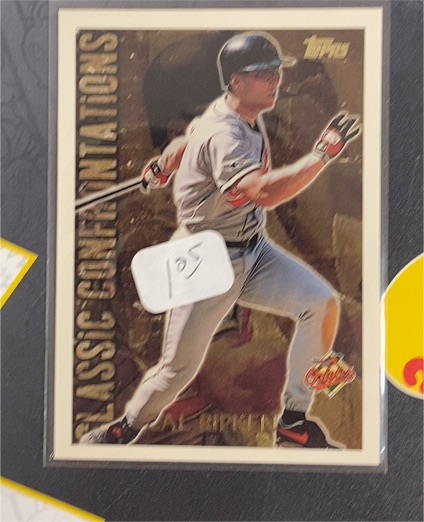 1996 Topps Classic Confrontations #CC2 Cal Ripken Jr. — front
