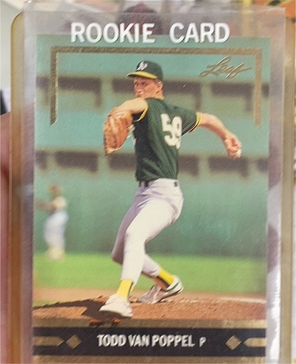 1991 Leaf Gold Rookies #BC9 Todd Van Poppel — front