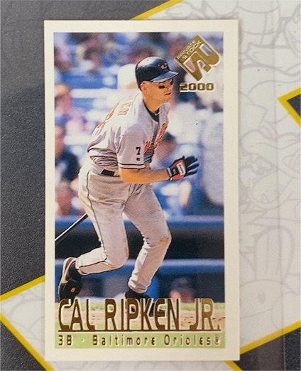 2000 Pacific Private Stock PS-2000 Action #5 Cal Ripken Jr. — front