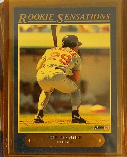 1992 Fleer Rookie Sensations #19 Phil Plantier — front