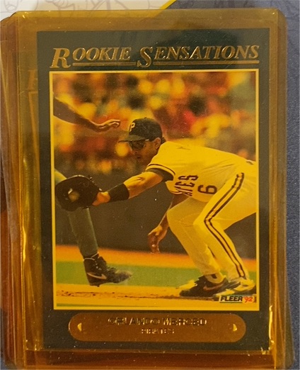 1992 Fleer Rookie Sensations #3 Orlando Merced — front