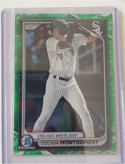 2024 Bowman Chrome #BCP-8 Colson Montgomery — front