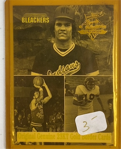 1993 Bleachers Ryne Sandberg Chicago Cubs 23KT Gold — front