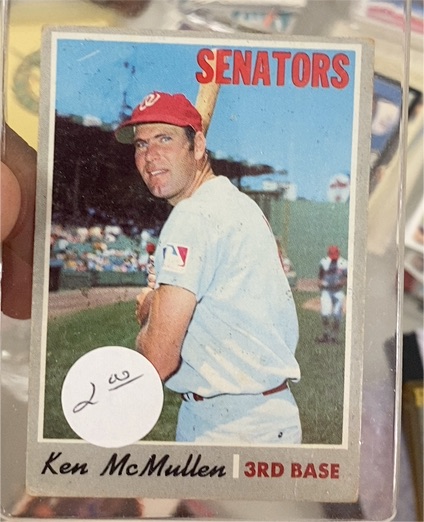 1970 Topps #420 Ken McMullen — front