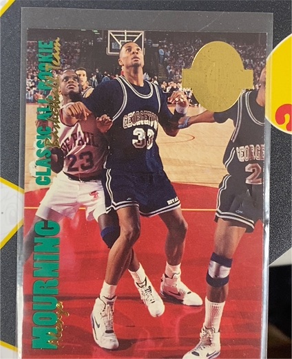 1993 Classic Four Sport #316 Alonzo Mourning — front