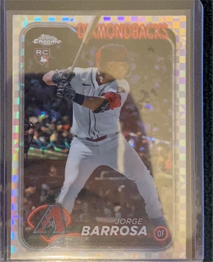 2024 Topps Chrome Update #USC163 Jorge Barrosa — front