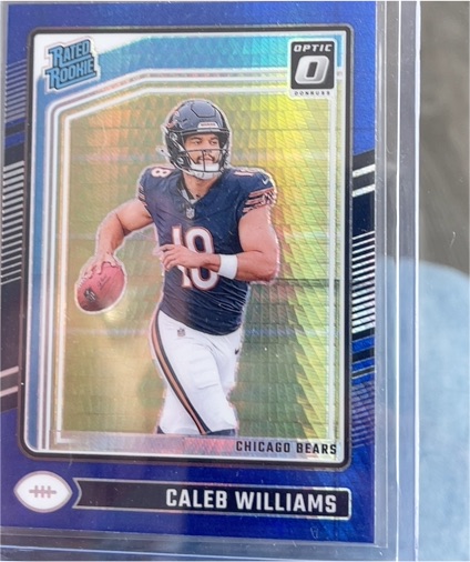 2024 Panini Donruss Optic #201 Caleb Williams — front