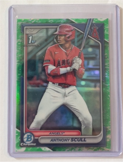 2024 Bowman Chrome #BCP-107 Anthony Scull — front