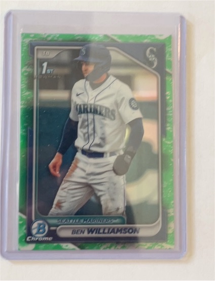 2024 Bowman Chrome #BCP-67 Ben Williamson — front