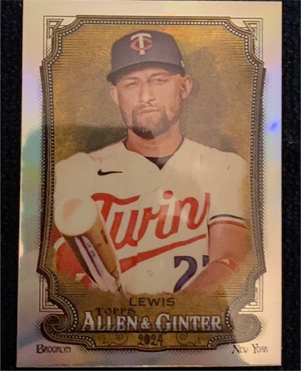 2024 Topps Allen & Ginter #187 Royce Lewis — front