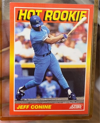 1991 Score Hot Rookies #5 Jeff Conine — front