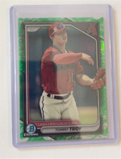 2024 Bowman Chrome #BCP-76 Tommy Troy — front