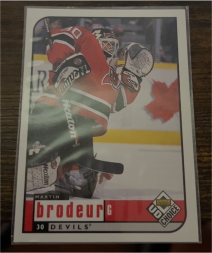 1998-99 Upper Deck Choice #116 Martin Brodeur — front