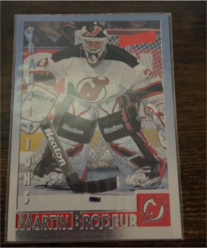 1995-96 Bowman #70 Martin Brodeur — front