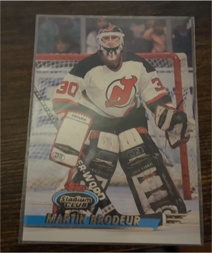 1993-94 Topps Stadium Club #352 Martin Brodeur — front