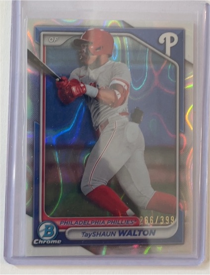 2024 Bowman Chrome Prospects #BCP-113 TayShaun Walton — front