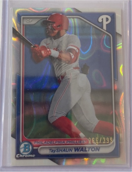 2024 Bowman Chrome Prospects #BCP-113 TayShaun Walton — front