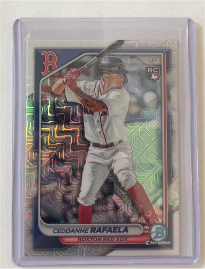 2024 Bowman Chrome #84 Ceddanne Rafaela — front