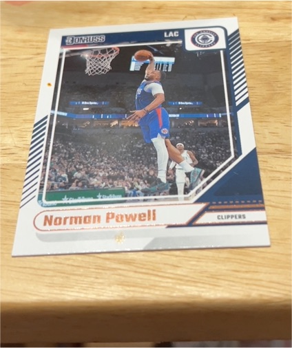 2024-25 Panini Donruss #LAC Norman Powell — front