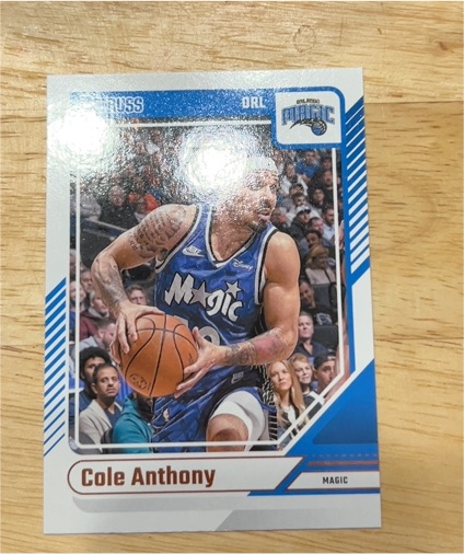 2024-25 Panini Donruss #11 Cole Anthony — front