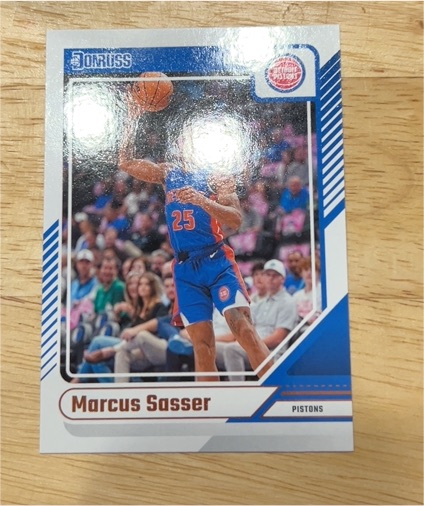 2024-25 Panini Donruss #9 Marcus Sasser — front