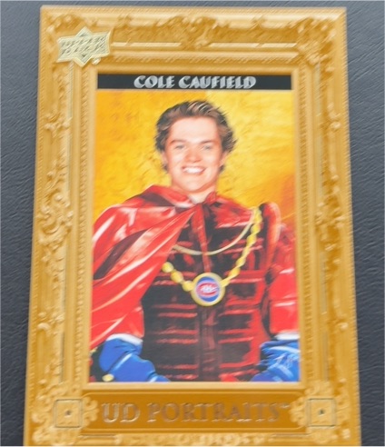 2023-24 Upper Deck UD Portraits #P-20 Cole Caufield — front