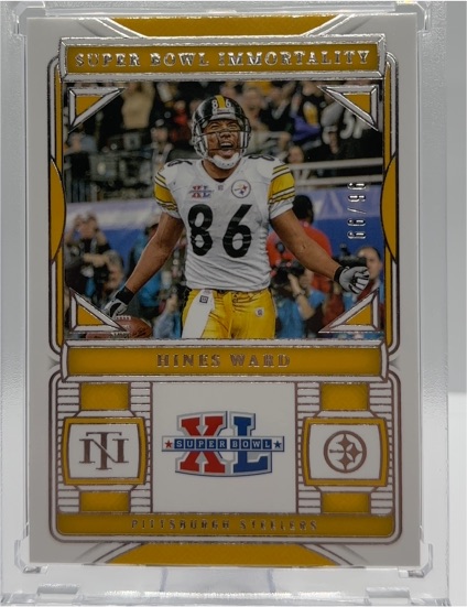 2024 Panini National Treasures Super Bowl Immortality #SB-HW Hines Ward — front
