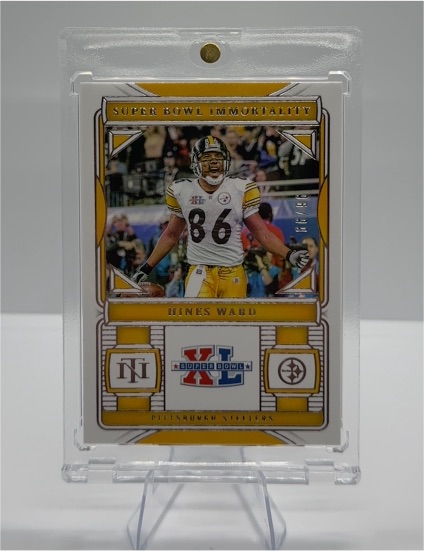 2024 Panini National Treasures Super Bowl Immortality #SB-HW Hines Ward — front