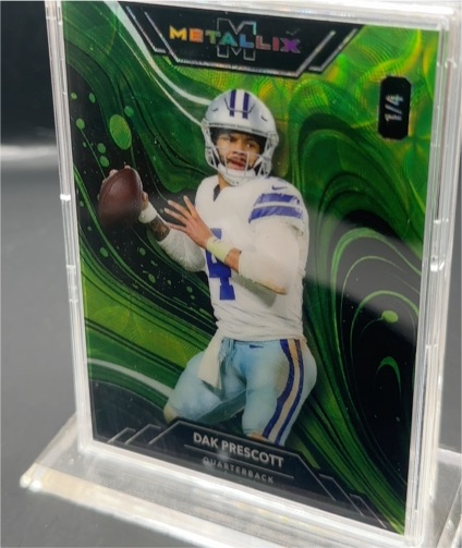 2023 Wild Card Metallix #1/4 Dak Prescott — front
