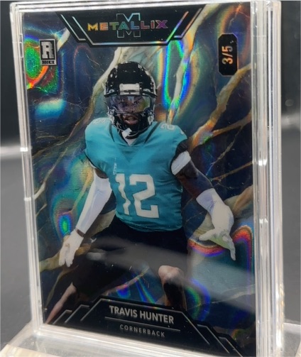 2023 Wild Card Metallix #3/5 Travis Hunter — front