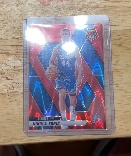 2024-25 Panini Mosaic #44 Nikola Topic — front