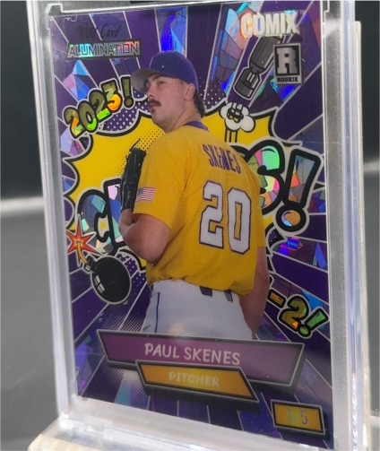 2024 Wild Card Alumination Comix #ACPC-PS5 Paul Skenes — front