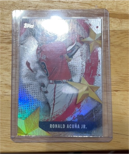 2025 Topps Series 1 Stars of MLB #SMLB-16 Ronald Acuña Jr. — front