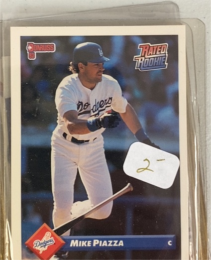 1993 Donruss #209 Mike Piazza — front